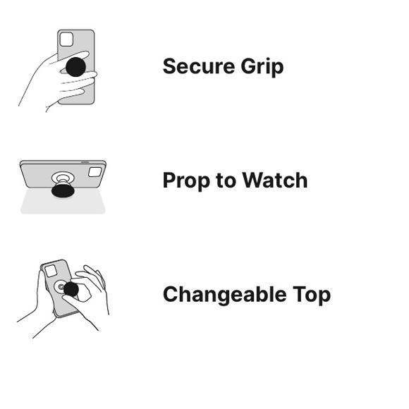 2/20 PopGrip Popsockets AirPods Holder Neo Mint Light Green BNWT - Picture 6 of 10